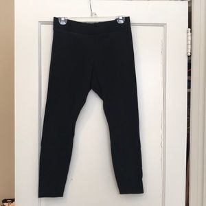 Black Cotton Leggings
